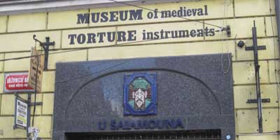 musée de la torture une arnaque de Prague
