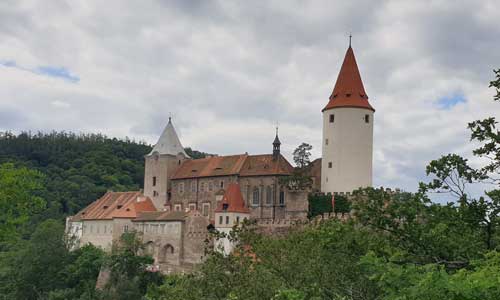 Le Château de Krivoklat en République Tchèque, proche de Prague