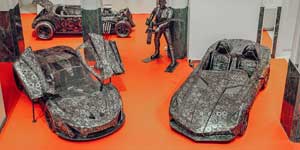 Le musée des statues en acier pour découvrir Prague en famillr