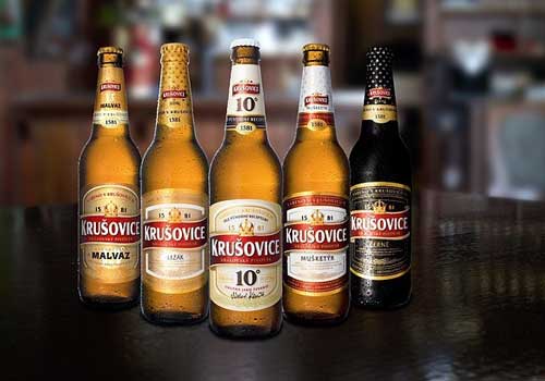 Les bières tchèques krusovice