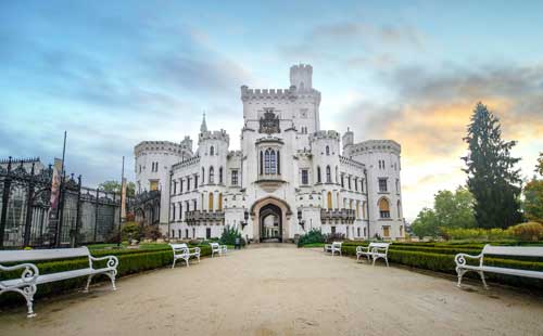 château de hluboka, l'un des plus beaux chateaux en République Tchèque