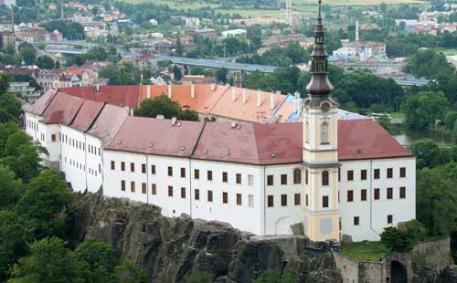 château de decin, l'un des plus beaux chateaux en République Tchèque