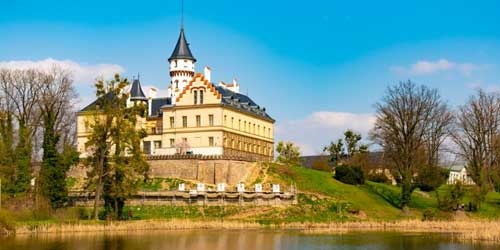 château de radun, l'un des plus beaux chateaux en République Tchèque