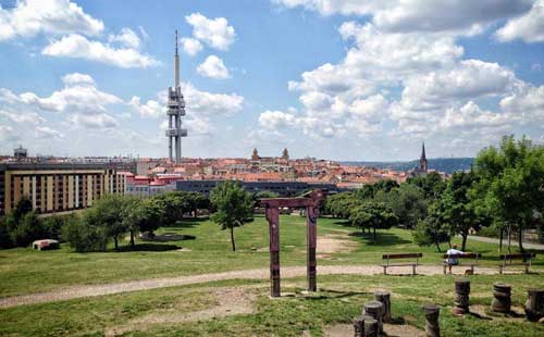 Le parc de Parukařka, un des meilleurs parcs de Prague