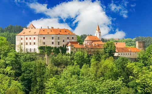 château de bitov, l'un des plus beaux chateaux en République Tchèque