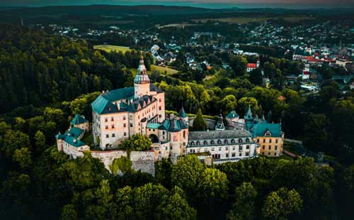 château de frydlant, l'un des plus beaux chateaux en République Tchèque