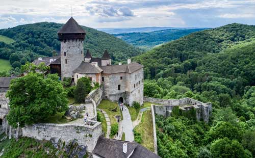 château de sovinec, l'un des plus beaux chateaux en République Tchèque