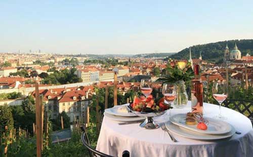 Villa Richter, l'un des meilleurs rooftops de Prague