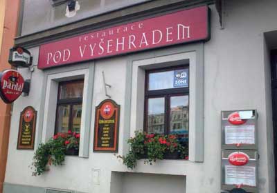 restaurace pod vysehradem un des meilleurs restaurants tchèques de Prague