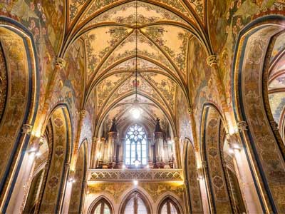 Basilique Saint-Pierre et Saint-Paul (Bazilika svatého Petra a Pavla) une des plus belles églises de Prague