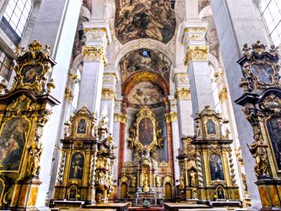 Église Saint-Gilles (Kostel sv. Jiljí) une des plus belles églises de Prague