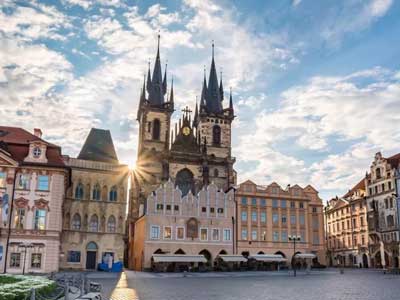 Église de Notre-Dame de Týn (Chrám Matky Boží před Týnem) une des belles églises de Prague