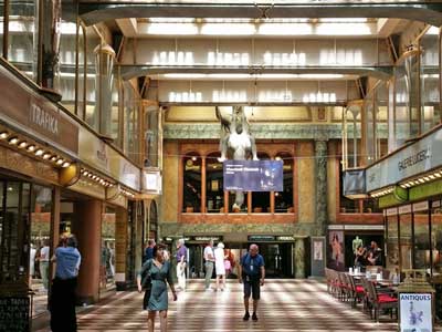 Que faire dans la nouvelle ville de Prague ? voir les passages de Prague